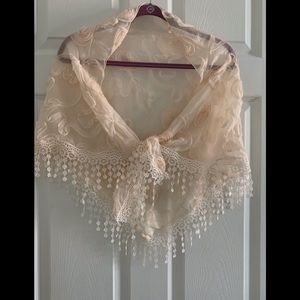 Sheer Blush Wrap/Shawl